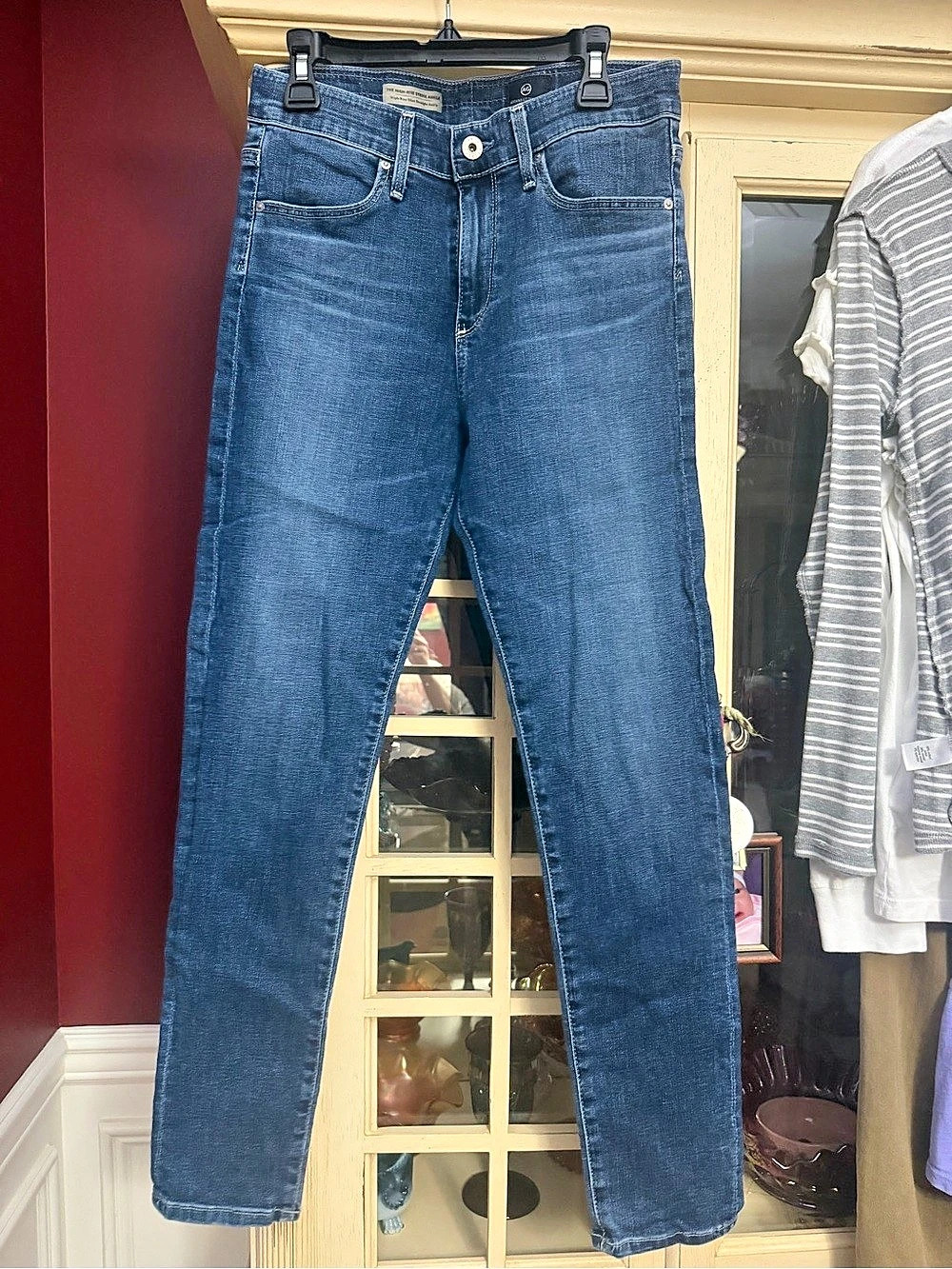 AG Adriano Goldschmeid high rise stevie ankle 27R Jeans